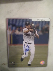 Troy Glaus Toronto Blue Jays Autographed Signed Official MLB 8 x 10 Photo - Picture 1 of 1