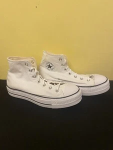 Converse Chuck Taylor All Star Platform High Top Womens Size 11 - White 560846F - Picture 1 of 11