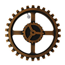  24cm Vintage Industrial Style Gear Wall Decor Wooden Wall Hanging Gear Crafts