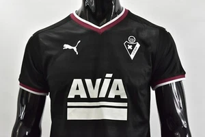 2017-18 PUMA Sociedad Deportiva SD Eibar Away black Shirt size S MEN adult - Picture 1 of 11