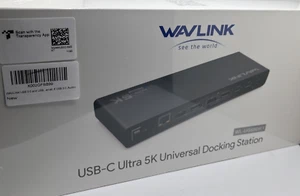 WavLink Docking Station Universale USB-C Ultra 5K WL-UG69DK1 Nuovo Sigillato - Foto 1 di 9