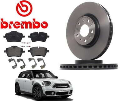 Kit Dischi e Pastiglie Freno Anteriori Brembo Mini Countryman R60 Paceman R61 - Imagen 1 de 4