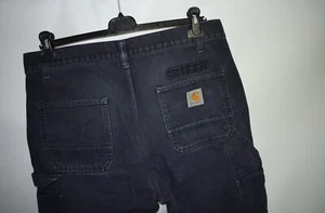 Carhartt x Stussy Ruck Single Knee Collaboration Pants Denim Limited Rare Gr. 32 - Bild 1 von 21