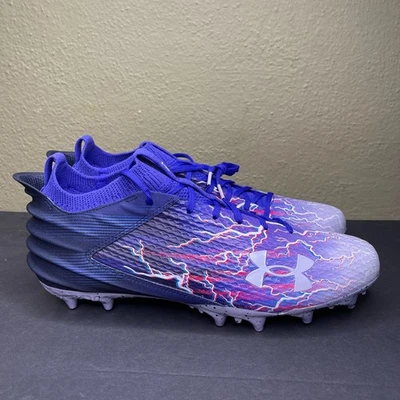 Under Armour Blur Justin Jefferson Into The JJ-Verse Men's Sz 12 Football Cleats - Image 1 of 4