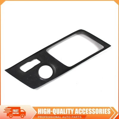 Carbon Fiber Car Console Gear Shift Panel Trim For Chevrolet Corvette C7 2014-19 - Image 1 of 4