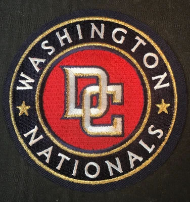 VTG Washington Nationals Embroidered Patch 4" MLB Baseball DC Emblem Logo NICE! - Image 1 of 2