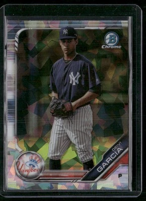 2019 Bowman Draft Sapphire Edition #BDC-164 Deivi Garcia - Image 1 of 2