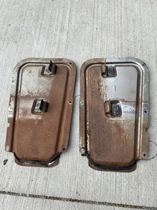1972 Oldsmobile Convertible Rear Quarter Window Access Panels (pair) - Picture 1 of 7