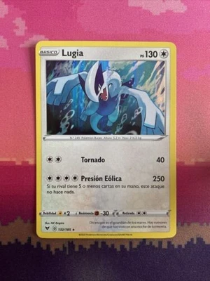 Pokemon Card Lugia Vivid Voltage Holo Rare 132/185 Near Mint - Image 1 of 2
