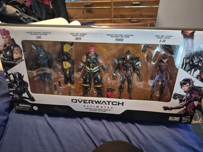 Hasbro Overwatch Ultimates Carbon Series (Pack de 4) Foto 1 de 2