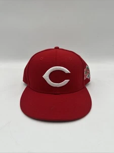 Cincinnati Reds 1990 World Series Hat Cap MLB Fitted 7 1/2 New Era 59 Fifty - Picture 1 of 6