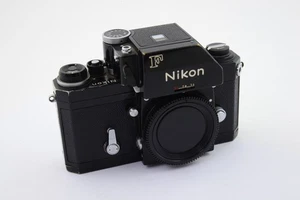 Nikon F 35mm SLR Film Camera Black Body, with great Patina - Bild 1 von 16
