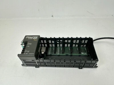  AUTOMATION DIRECT KOYO LOGIC 205 6 SLOT RACK D2-06B 110/220Vac D2-FILL - Image 1 of 4