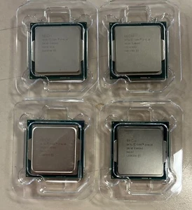 Lot of 4 Intel CPU 13-4130 - Picture 1 of 1