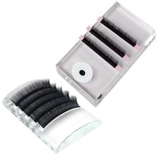 2 Pcs Crystal Glass Eyelash Extension Stand Base False Lashes Grafting Holder...