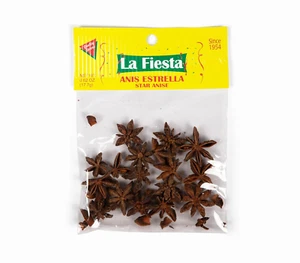 Star Anise, Whole 0.625 Oz Bag – Sweet, Aromatic Spice for Latin Dishes, Dessert - Picture 1 of 4