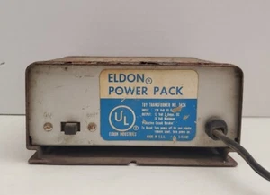 ELDON Power Pack Supply Transformer #3424 Slot Car Untested - Picture 1 of 7