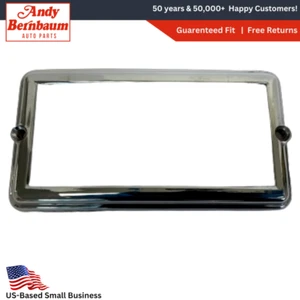 1949 Plymouth Right Passenger Side Parking Light Lamp Chrome Bezel 1297815 NOS - Picture 1 of 6