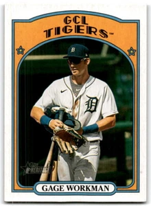 2021 Topps Heritage Minor League #115 Gage Workman - Picture 1 of 2
