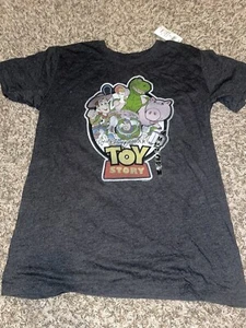 Disney Pixar Toy Story Character T-Shirt Medium. , Black - Picture 1 of 4