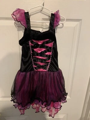 Black Pink Bunny Rabbit Ballerina Costume Child Size Medium 8-10 - Image 1 of 4
