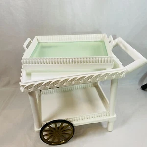 18" American Girl Puppe 2015 Samantha's Outdoor Servierwagen Set mit Tablett Rarität selten - Bild 1 von 24