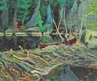 Handmade Oil Painting repro  J.E.H. MacDonald The Beaver Dam