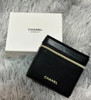 Chanel Lip Case with Mirror 9×8.5×2.5cm (hold 4 lips) w/Box RARE - Image 1 of 4