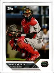 2023 Topps Pro Debut Diego Cartaya   #PD-169 Great Lakes Loons - Picture 1 of 1