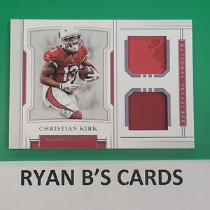 2018 National Treasures Christian Kirk RC Dual Patch #78/99 Rookie SP! - Picture 1 of 5