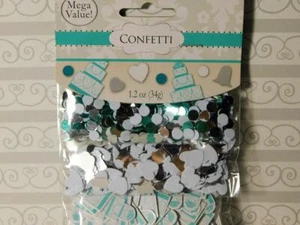 Wedding Cake Bells Hearts Confetti Sprinkles Wedding Decorations Table Triple pk - Picture 1 of 2