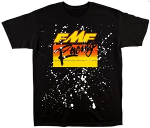 NEW FMF MEN'S NINETY-ONE T-SHIRT BLACK SIZE LARGE 782-0219L - Picture 1 of 4