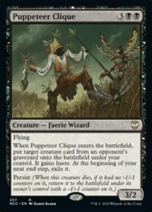 [4x] Puppeteer Clique Near Mint, English New Capenna Commander MTG Magic - Picture 1 of 1
