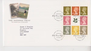 GB ROYAL MAIL FDC COVER 1995 PRESTIGE PANE NATIONAL TRUST TINTAGEL PMK - Picture 1 of 1