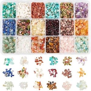 Natural Gemstone Chips - Small Crystals - Chakra, Reiki - Tumbled & Polished - Picture 1 of 8