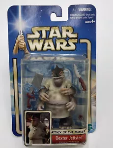 Star Wars Attack of the Clones Modellino Dexter Jettster Coruscant Informatore - Foto 1 di 11