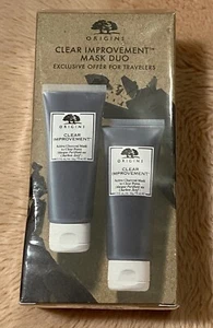 Origins Clear Improvement Active Charcoal Mask 2 PACK- 2.5 Oz Each $56 Value - Picture 1 of 5