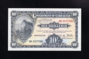 F.C. GIBRALTAR , 10 SHILLINGS 1934 (2018) , S/C (UNC) , P.41 . - Imagen 1 de 2