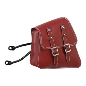 Red Side Bags Saddlebags Fit For Harley Sportster XL 883 1200 48 2007-2020 2019 - Picture 1 of 8