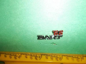 '68 DART SCRIPT HATPIN MOPAR - Imagen 1 de 1