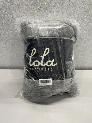 Lola одеяла большой 60 x 72 в дымчатое небо супер мягкий одеяло новый и запечатанный - Изображение 1 из 4
