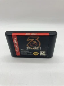 Mortal Kombat 3 (Sega Genesis, 1995) Cartridge Only - Picture 1 of 3