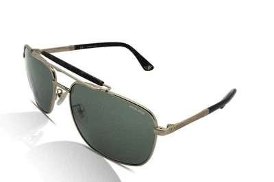 Police Gafas de Sol Hombre SPLD43 origins 44 349K Oro Rosa / Havana/Verde - Imagen 1 de 4