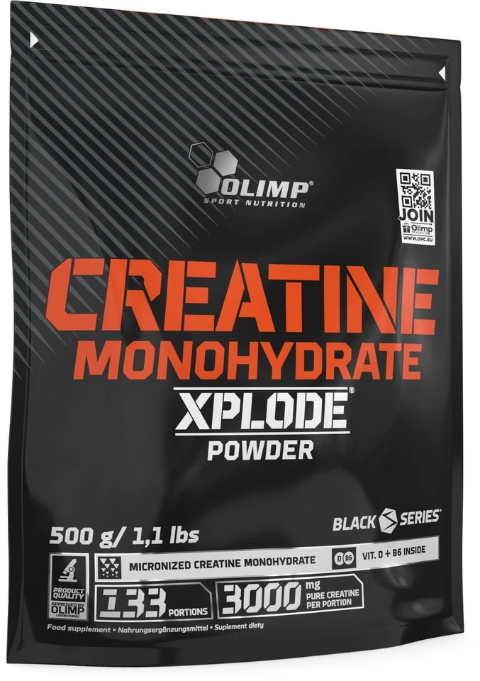 Olimp Creatine Monohydrate Xplode Powder, 500 g Beutel, Zitrone - Bild 1 von 1