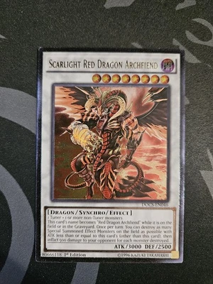 Scarlight Red Dragon Archfiend (UTR) DOCS-EN046 Ultimate Rare 1st Edition NM - Image 1 of 4