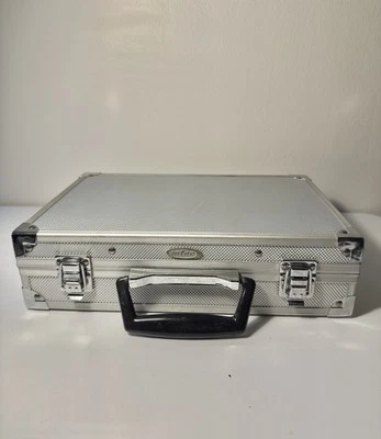 Intec Aluminum Silver Carrying Case for Nintendo Game Boy, PSP, and Accessories - Image 1 of 4