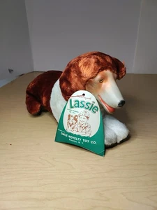 Vintage 1957 - "The Original Lassie" 12 Zoll Collie Plüschtier. Mit Original Etikett. - Bild 1 von 22