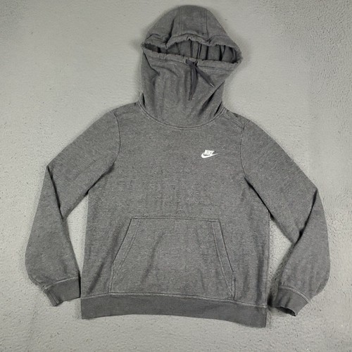 VETEMENTS Maglione Nike donna taglia media grigio pullover felpa con cappuccio donna *