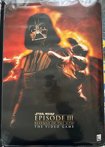 Star Wars EPIII: Revenge Of The Sith RARE PS2 XBOX 42cm x 59cm Promo Poster #2 - Picture 1 of 2