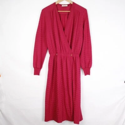 Vestito Missoni in pura lana vergine fucsia taglia L da donna - Immagine 1 di 4